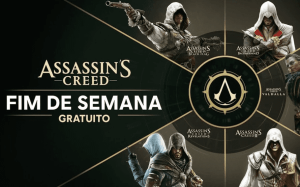 Jogos da franquia Assassin’s Creed grátis por 5 dias