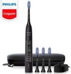Escova De Dente Elétrica Philips Colgate  Sonicpro 70 Recarregável Bivolt Tem 3 Refis E Um Estojo Para Viagem