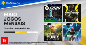 PS Plus Essential de Maio