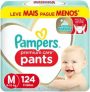 [Prime] 2 unds Pampers Fralda Pants Premium Care M 124 Unidades