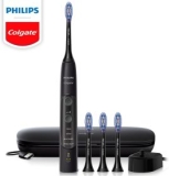 Escova De Dente Elétrica Philips Colgate  Sonicpro 70 Recarregável Bivolt Tem 3 Refis E Um Estojo Para Viagem